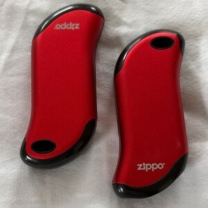 Zippo Red and Black Electronic Hand Warmers